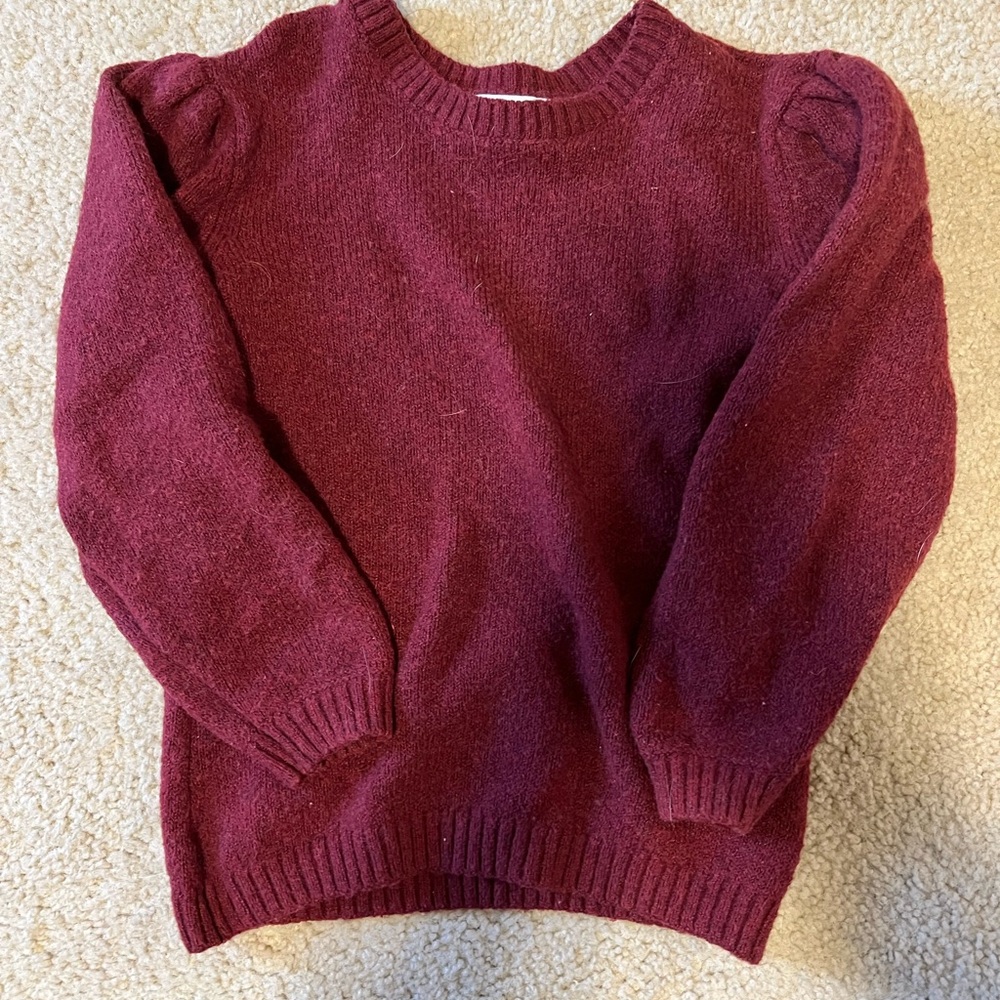 Women's Burgundy Sweater